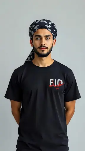 Eid  Black T-Shirt 